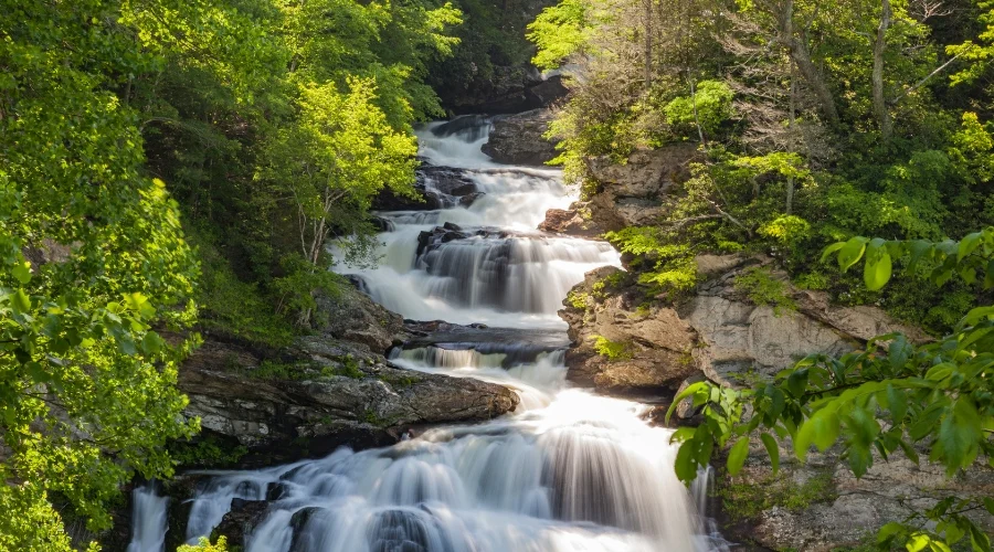 Waterfalls in North Carolina 