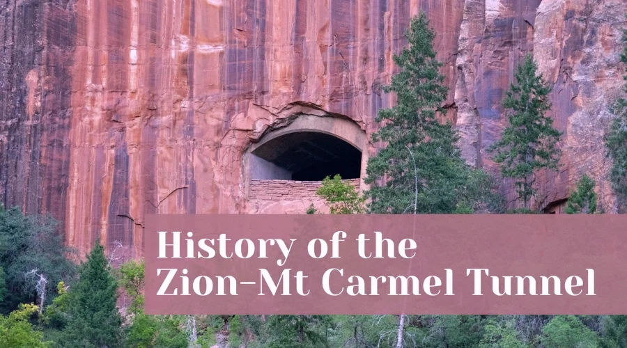 Zion National Park Tunnel 